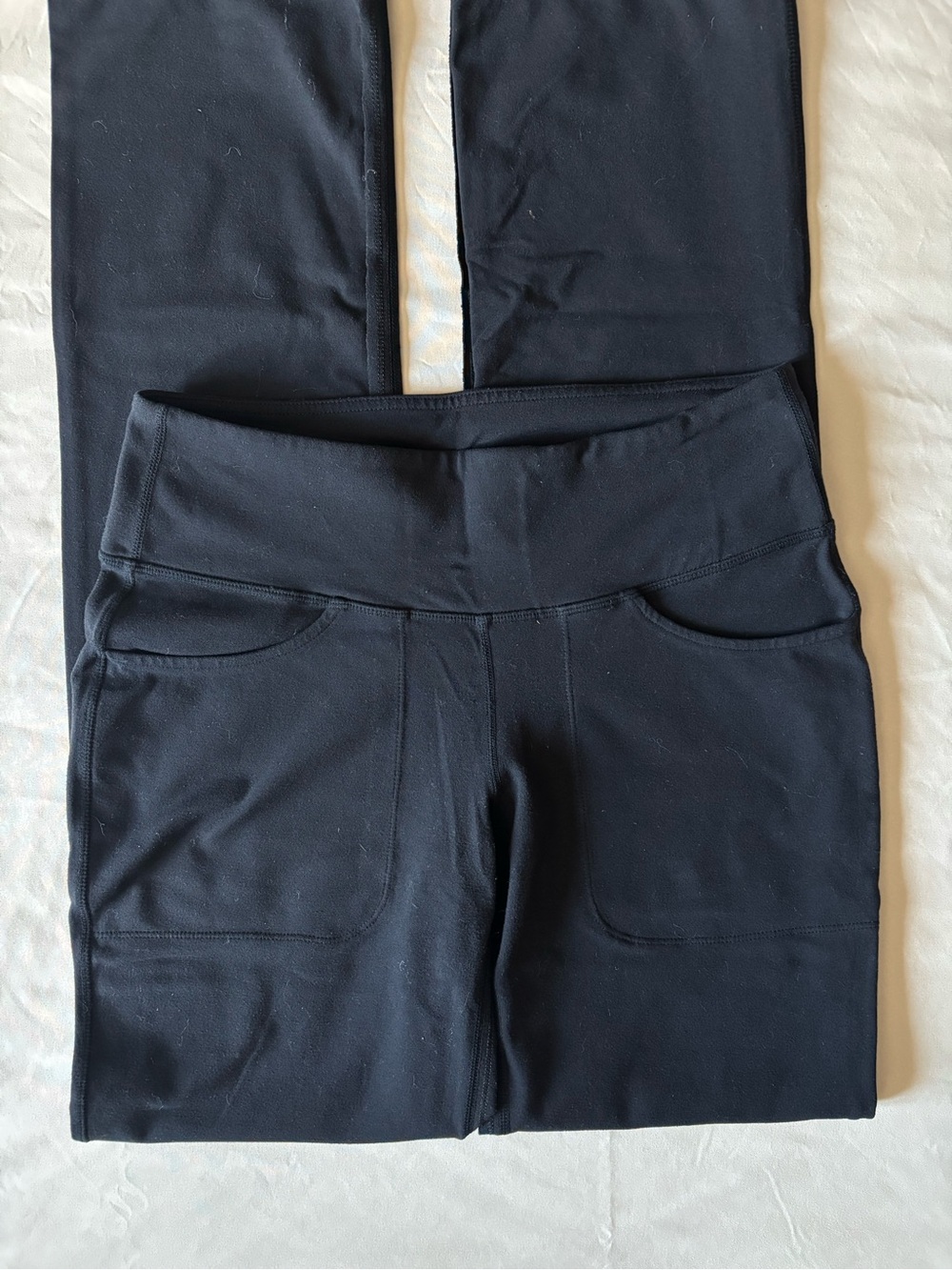 lululemon athletica Black Pull-On Pocket Leggings in Tall